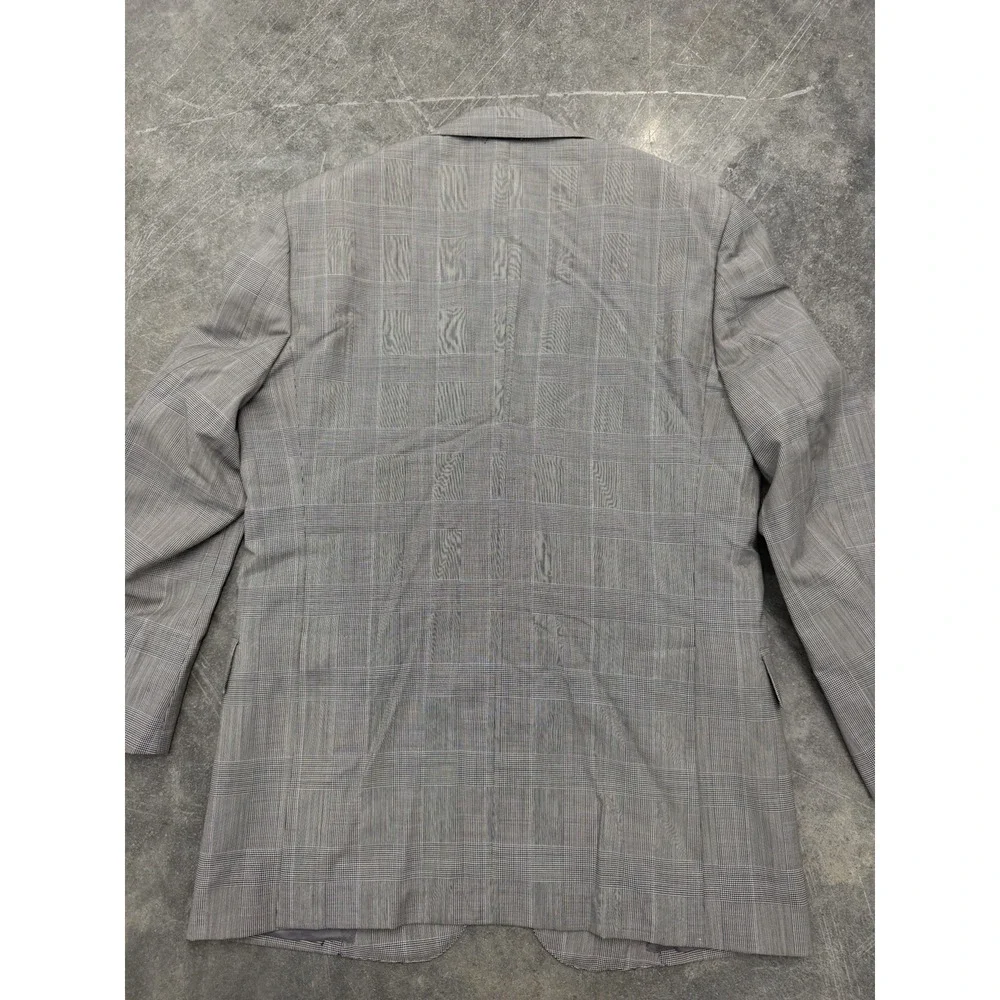 Brooks Brothers Vitale Barberis Canonico Blazer Jacket Wool Mens 38S Italy Gray
